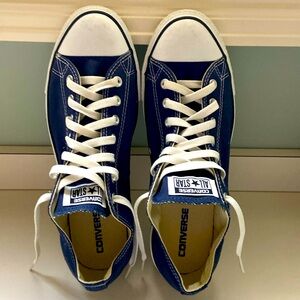 Converse Chuck Taylor All Star Blue Sneakers Sz 10.5